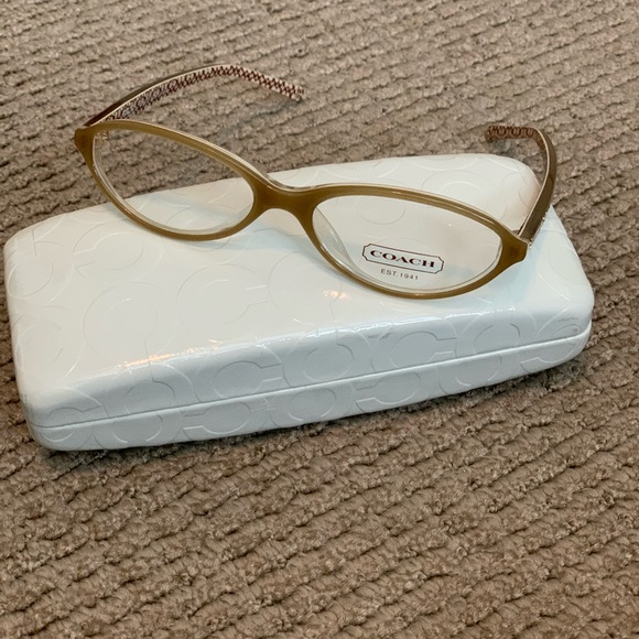 Coach Womens Glasses (clear lense) - Picture 3 of 5